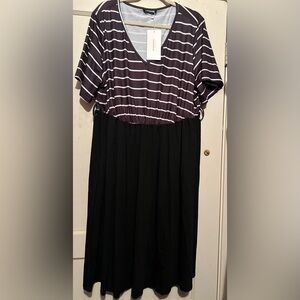 Bloomchic NWT BLACK WHITE DRESS 18/20